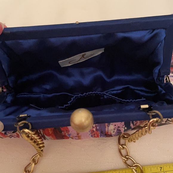 Mary Frances Pretty small and dainty Aria purse original art (OLCC-AF) - Picture 7 of 8